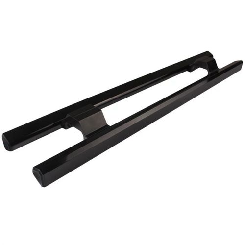 加厚玻璃门拉手黑色黑钛金不锈钢有D框门拉手铝合金木门把手可定