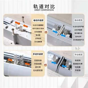 机洗梦幻帘窗帘客厅阳台餐厅卧室电动竖S百叶纱遮光垂直 2025新款