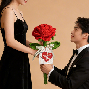 情人节礼物巨型玫瑰花成品手工花束送女友爱人玫瑰花情人节创意礼