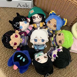 新款无畏契约瓦兰罗特10cm棉花娃娃周边盖可壹决捷风贤者暮蝶玩偶