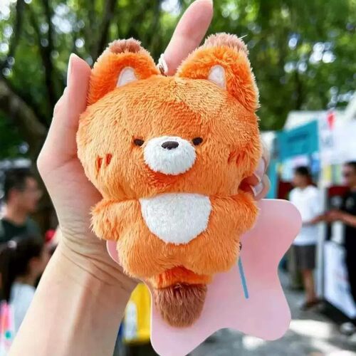 Cortis严成属性狐狸毛绒玩偶挂件创意10cm棉花娃娃粉丝应援礼物