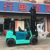 圆纸装 3.5吨电动叉车配圆抱夹出租出售 圆抱夹 卸搬运叉车 纸卷夹