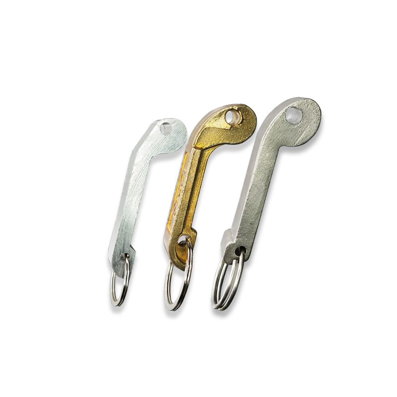 快速接头阴端铜h不锈钢耳朵卡扣手柄把手配件铝合金C型2寸3扳把式