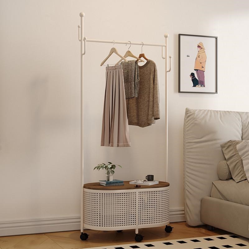 可移动衣帽架落地式卧室家用多功能入户挂衣架房间衣X架置物架一