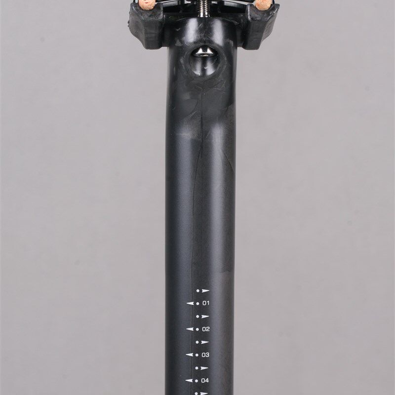 HY 27.2*355mm 119g碳纤维滤震座杆超轻座管直U头后飘可转换坐杆