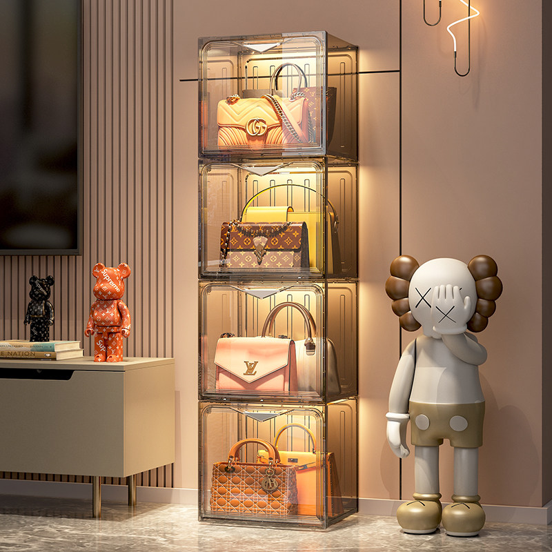 包包收纳神器收纳盒家用衣柜专门存放装小包包置物架W防尘落地包,收纳整理,收纳挂袋,淘宝优惠券,粉丝福利购,淘宝优惠卷