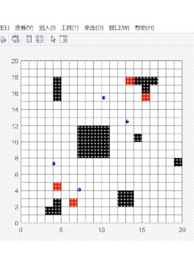 改进的人工势场（APF）多智能体多目标点的路径规划。matlab代码