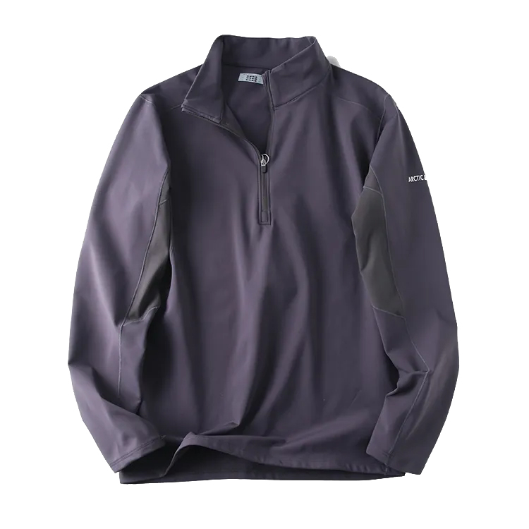 秋冬户外休闲抓绒衣套装轻量打底