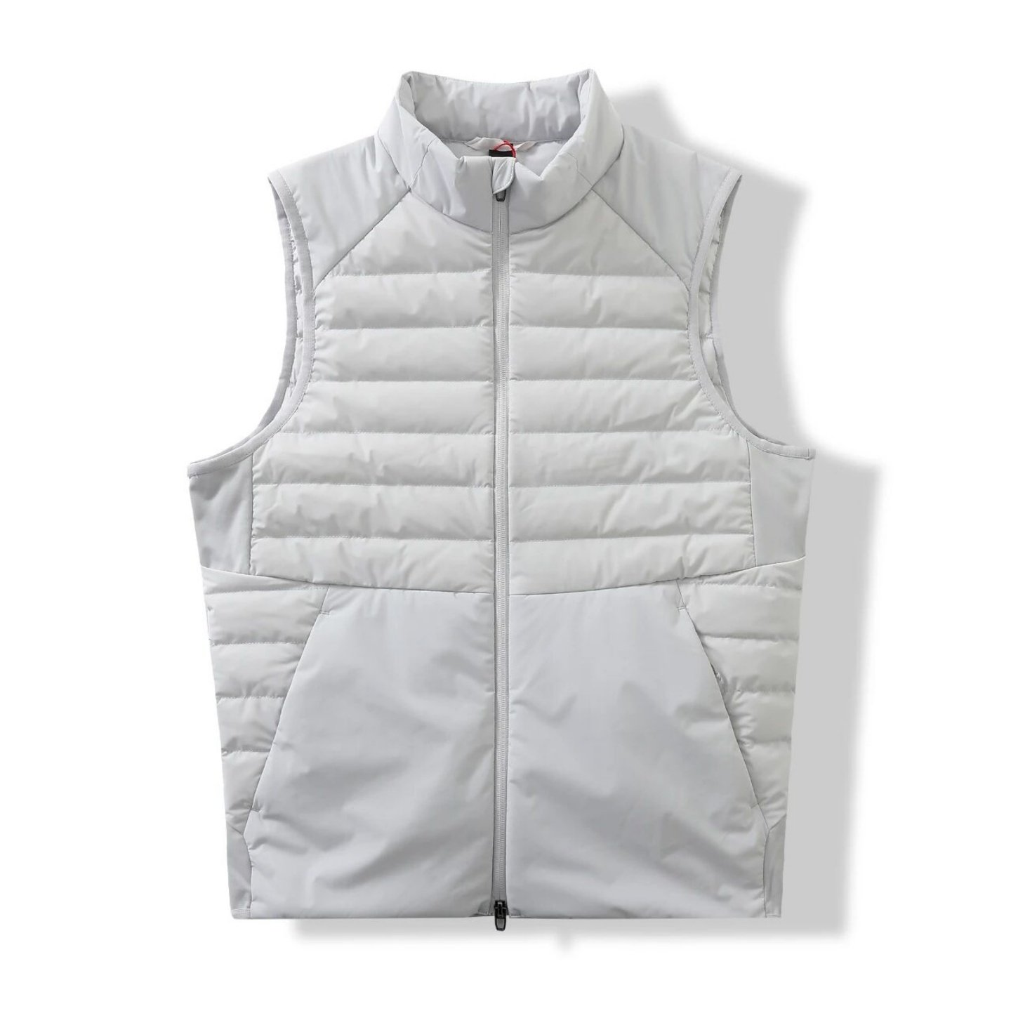 lulu平替！耐磨防泼水男女通用户外机能防风保暖立领羽绒马甲背心