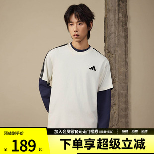 adidas阿迪达斯男子ST 3ST SS TEE运动休闲短袖T恤KR2491