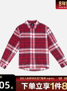 converse匡威男女运动休闲长袖衬衫UCJ393-B35