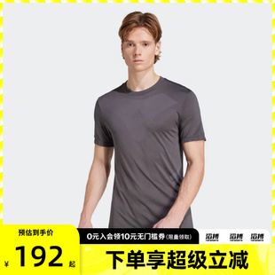 TEE运动休闲短袖 T恤JN0568 SML adidas阿迪达斯男子GYM