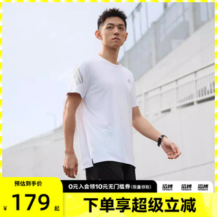 T恤JZ7695 adidas阿迪达斯男子ADI365速干跑步运动短袖