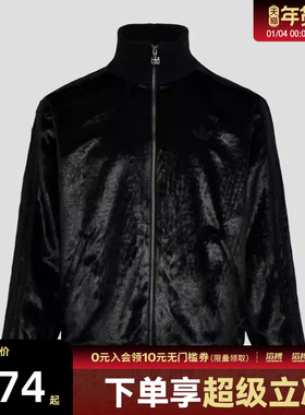 adidas阿迪达斯三叶草男子运动健身夹克外套KU9406