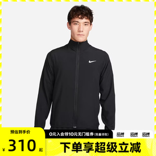 FORM NIKE耐克男子M 010 JKT黑色运动健身夹克外套FB7500