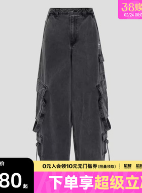 adidas阿迪达斯三叶草女子MULTI-PKT 运动休闲长裤KU9535