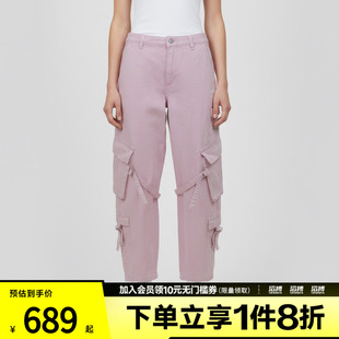 adidas阿迪达斯三叶草女子MULTI-PKT PANTS运动休闲长裤KU9536