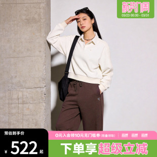 adidas阿迪达斯三叶草女子运动休闲POLO衫 卫衣KS5982 套头衫