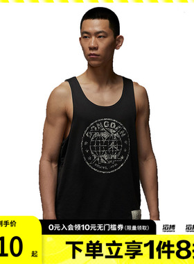 NIKE耐克男子AS M J DF SPRT R运动休闲无袖T恤HV1255-045