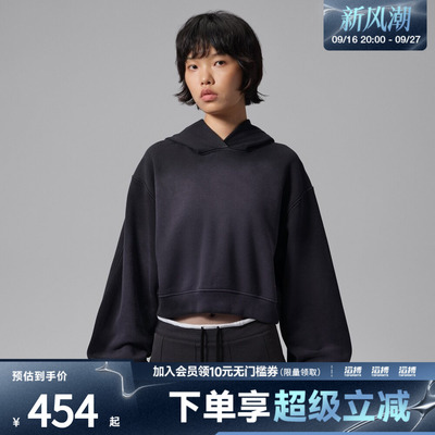 NIKE耐克女子AS FLT FLC MD CRP运动休闲套头衫卫衣IV5331-010