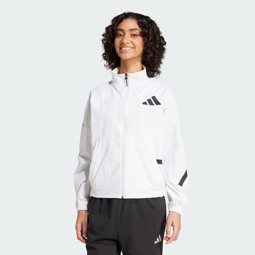 adidas阿迪达斯女子W Z.N.E. WV TT运动健身夹克外套JW1754