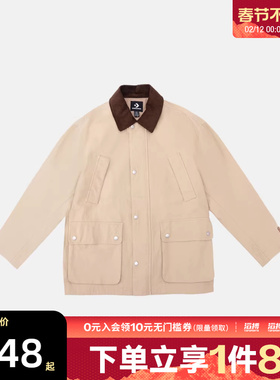 converse匡威男女运动健身夹克外套UCJ412-X63