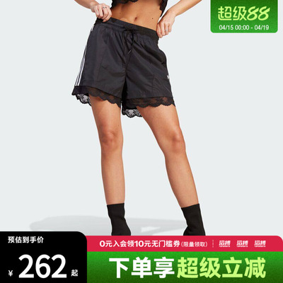 adidas阿迪达斯三叶草女子3 STRIPE SHORT滔搏运动休闲短裤II5605