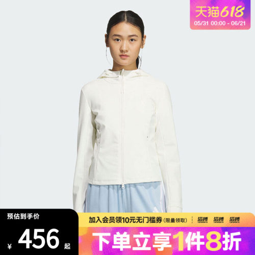 adidas阿迪达斯女子WS SOFT SHELL J运动健身夹克外套KF2670