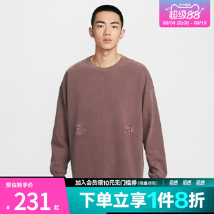 NIKE耐克男子德文布克篮球运动休闲印花圆领短袖T恤IH5086-502