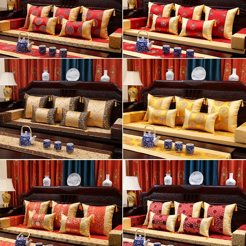 红木沙发坐垫新中式红木椅子垫实木家具餐椅圈椅太师椅Z官帽椅茶