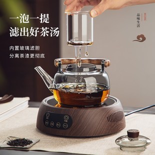 玻璃煮c茶壶耐高温加厚煮茶器电陶炉家用提梁壶烧水泡茶专用 新款