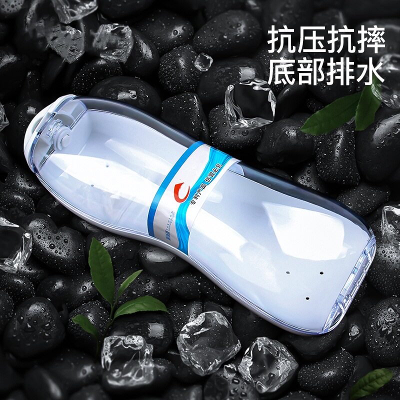 大号游泳眼镜盒便携带透明收纳盒塑料盒大框泳镜盒子泳镜排水盒图片