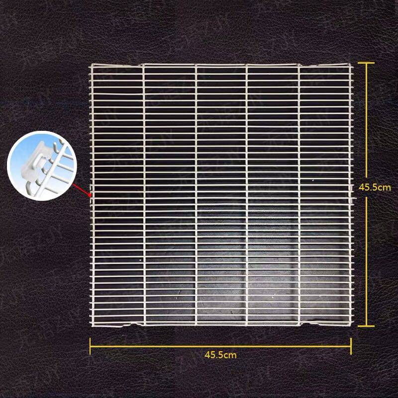 美的空调配件外机出风框防护铁网罩外机格栅出风叶网罩保护罩卡扣