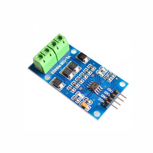 RS422互转TTL双向信号 全双工422转单片机MAX490转TTL模块