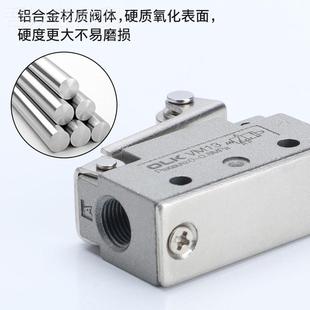 气路行0程控 通顶杆动行程PHH换气阀 机械阀VM23V3M11 按钮二位三