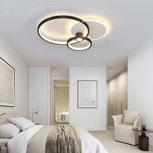 【哇噢】轻书奢现代家用房灯具2024款简UHZ新约大气创意卧吸主顶