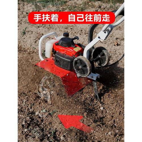 启动耕机小型农用汽油手AON扶耕机旋家用锄微除电草松土开沟翻地