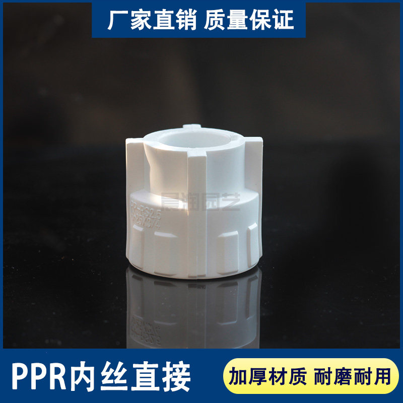加厚PPR内丝直接20 25 32 内牙接头热熔4分6分1寸PPR配件水管接头