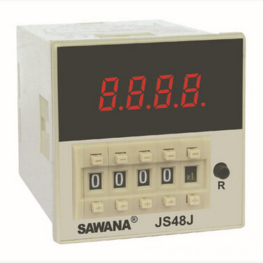 SAWANA斯万纳JS48J-A/DH48J带记忆电子数显预置计数器11脚24V220V