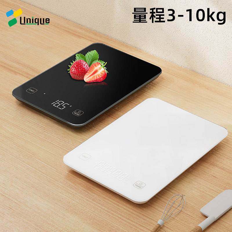 玻璃电子秤精准电子称厨房家用烘焙食物克称台秤小型重数