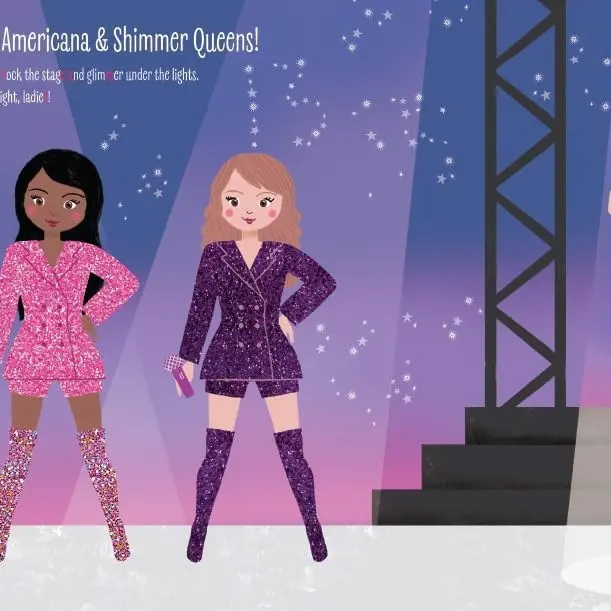 My Stier Dress-Up: Swifties创意贴纸装扮书五百个贴纸