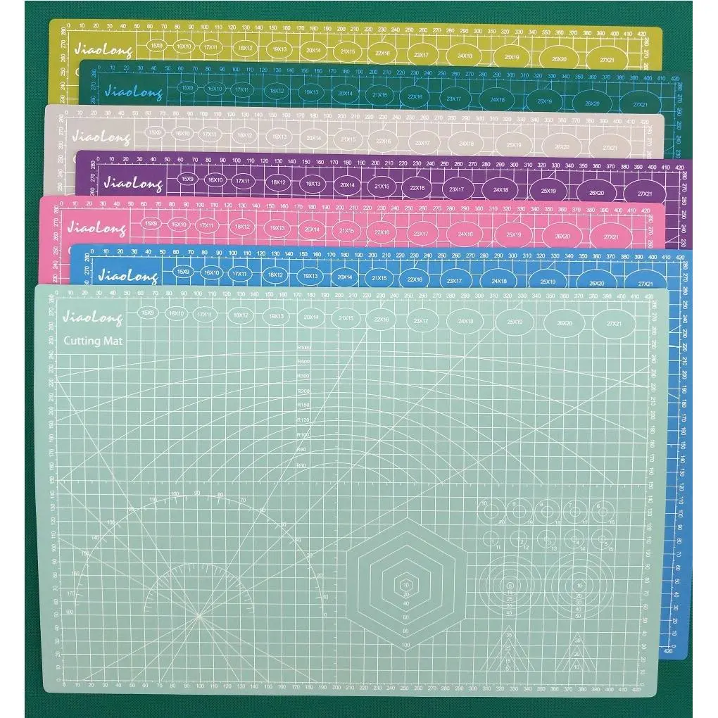 黑芯三层双面刻度板 手工pv软垫自愈切割板 雕刻垫板批