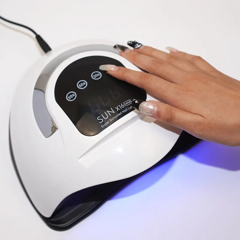 热销320w大功率指甲烤灯美甲光疗机led速干智能感应指甲烘干