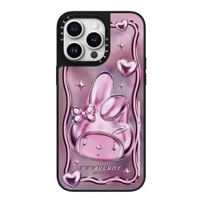 caseti联名MT MeIody三丽鸥美乐蒂系列fy苹果手机壳iphone11 12 13 14 15 16promax磁吸新款全包保护套