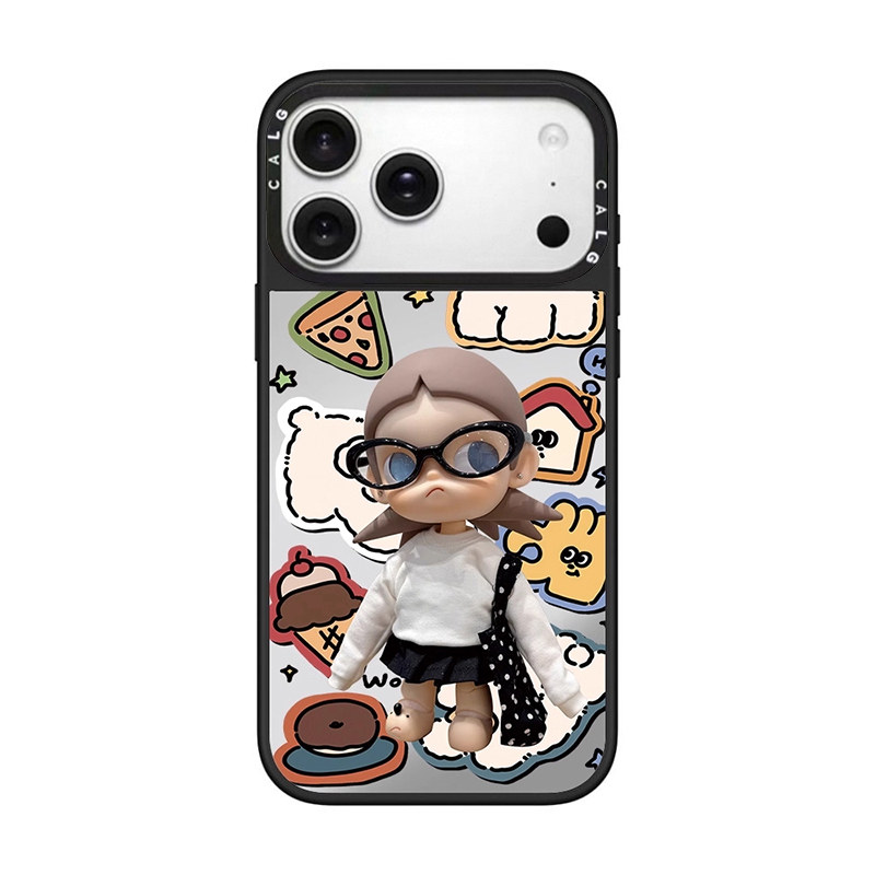 CALG卡通嘎子姐新款超火磁吸防摔iphone11 12 13 14 15 16 17promax适用苹果手机壳高级感小众2025网红爆款