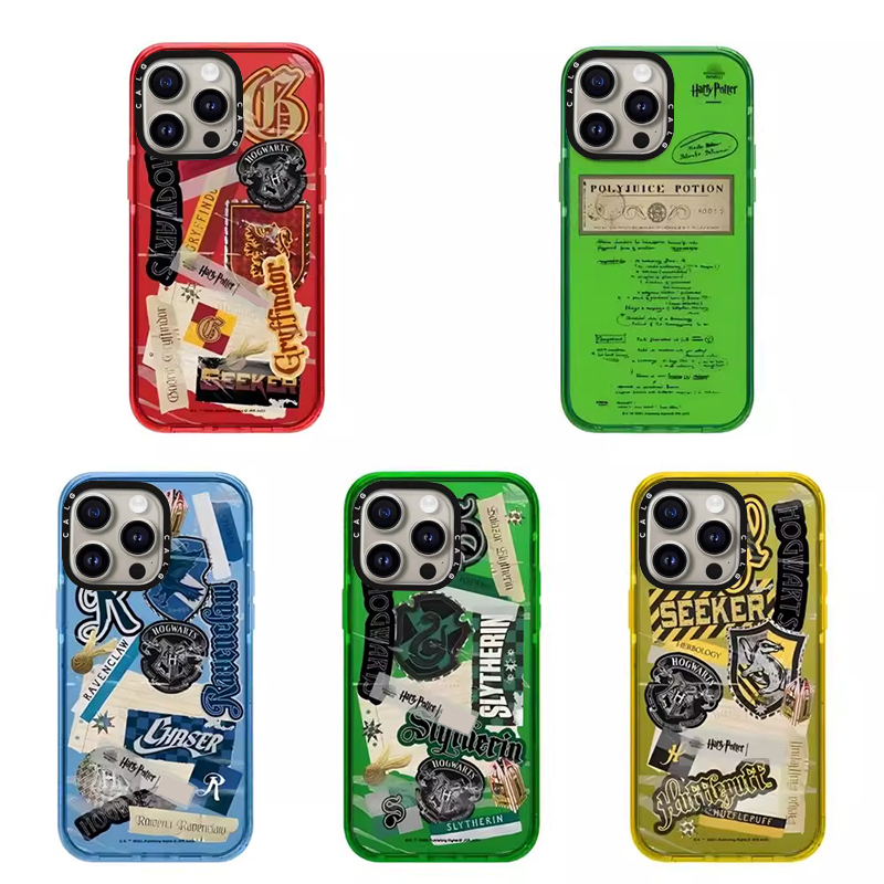 CALG联名卡通哈利波特适用苹果手机壳iphone11 12 13 14 15 16 17promax新款外壳高级感小众磁吸2025网红爆款