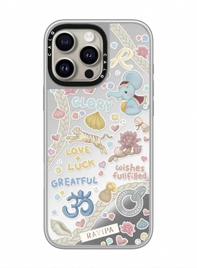 CALG大象老虎RAVIPA适用苹果手机壳iphone11 12 13 14 15 16 17promax新款外壳高级感小众磁吸2025网红爆款