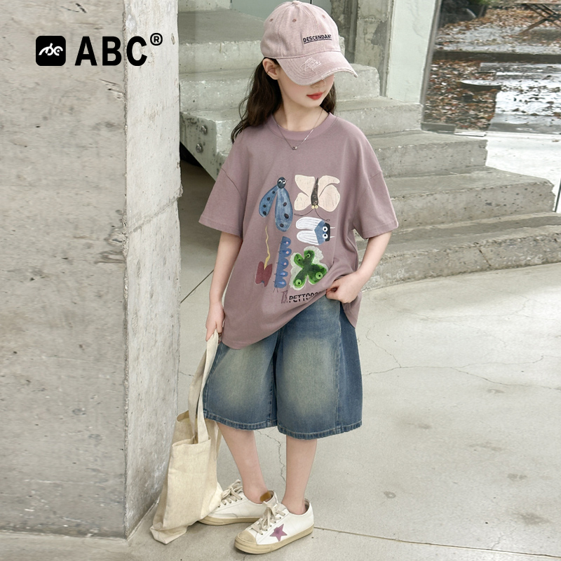 女童夏季套装2025新款