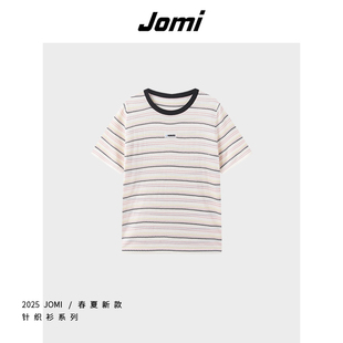 圆领短袖 JOMI女装 t恤女百搭上衣J82FS88079