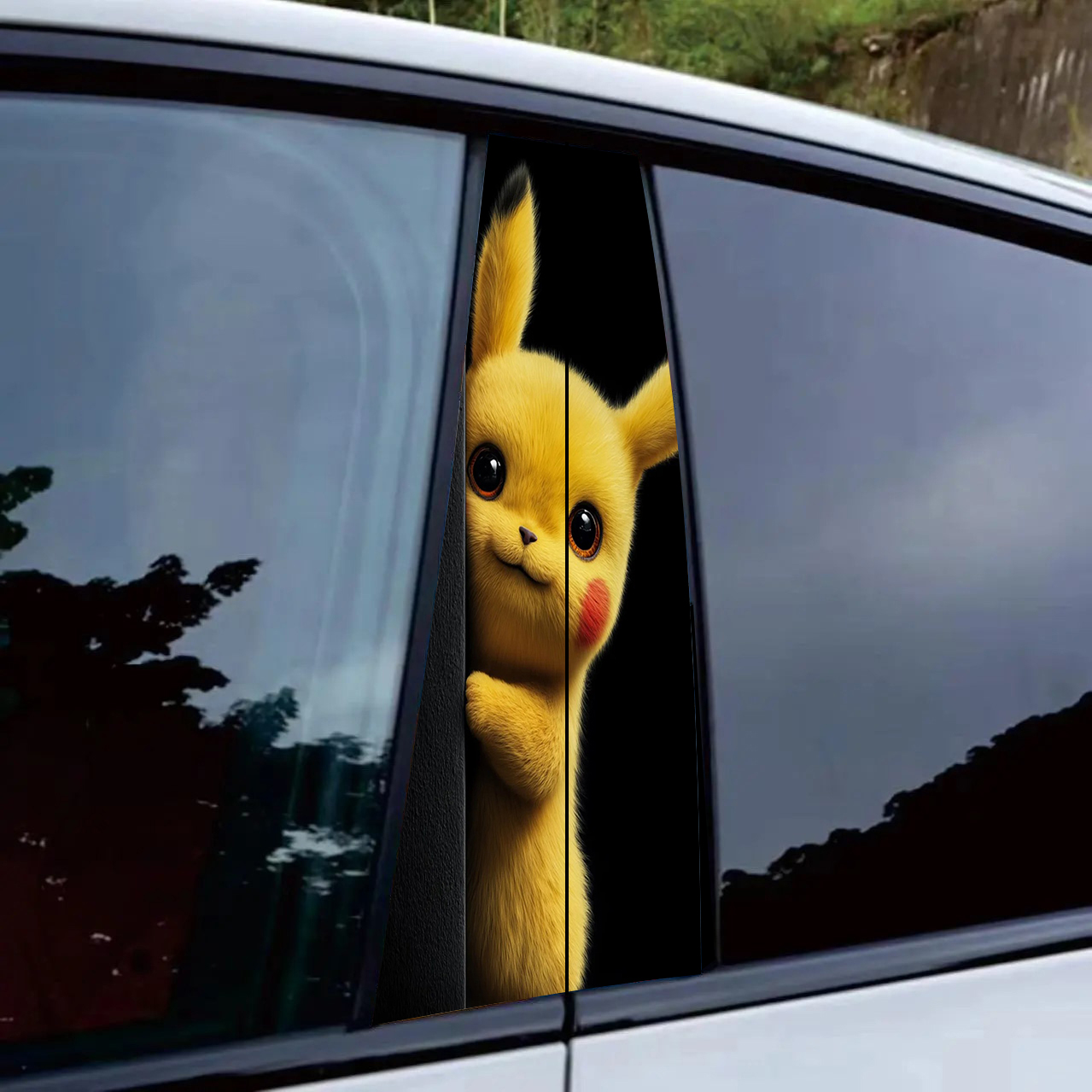 精灵宝可梦神奇宝贝汽车中柱贴纸